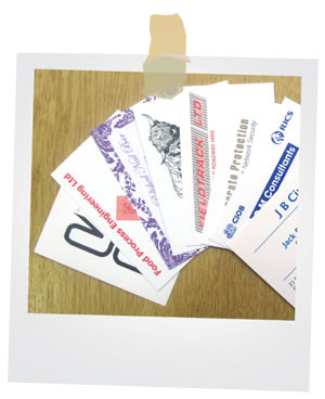 Thermographic Business Cards